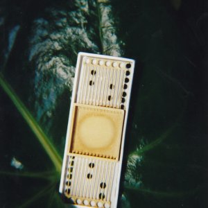 Silber, teilweise Goldauflage, Computerelement