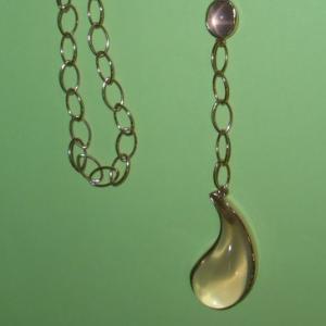 rosa Quarz, Sternstein, Rotgold 750/00