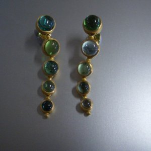 Turmaline, 
Gold 900/000