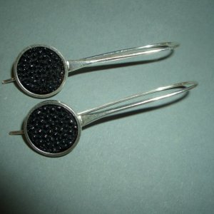 Perlrochenleder, Silber 925/000