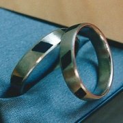 Eheringe: Ebenholz, Palladium500/000